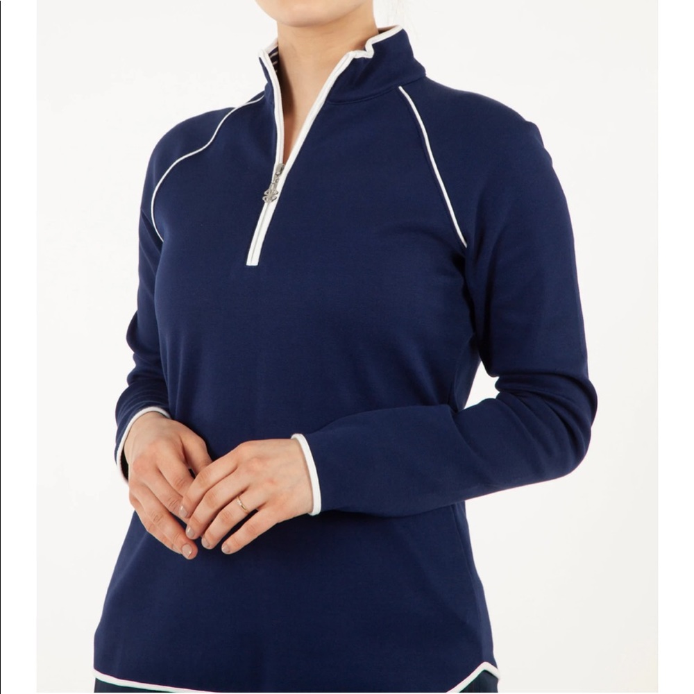 💥NWOT💥Clover by Bobby Jones Quarter-Zip Pullover